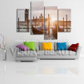 Boat Scenery Custom Fabric Printing For Sale